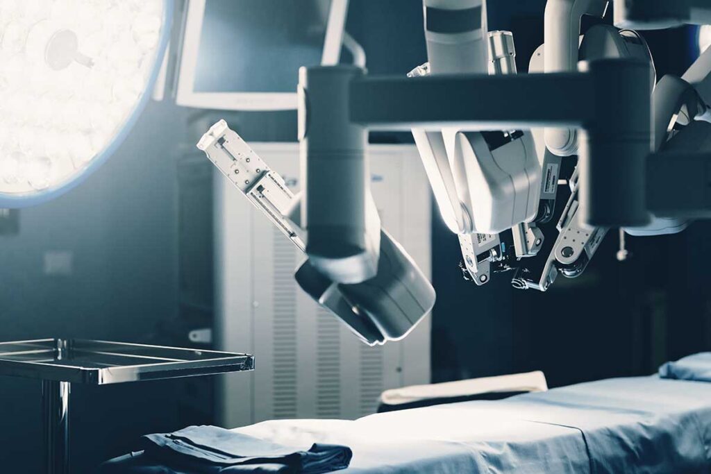 Imagen del robot da vinci