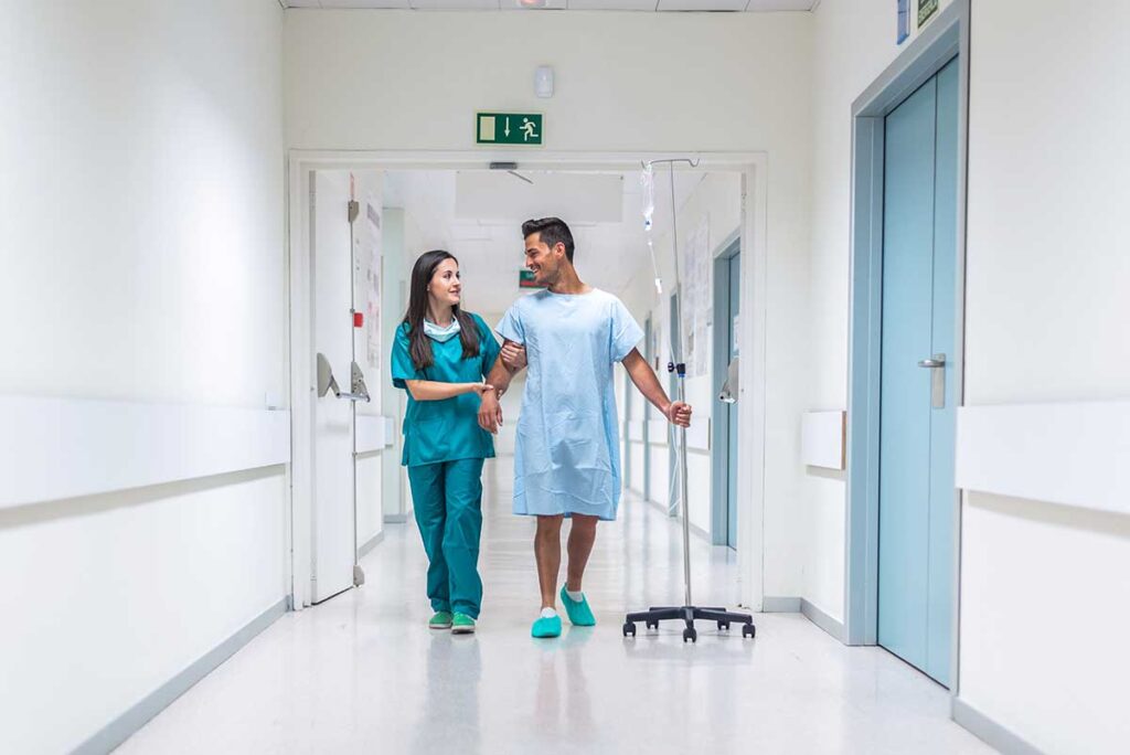 recuperación posoperatoria hernia incisional